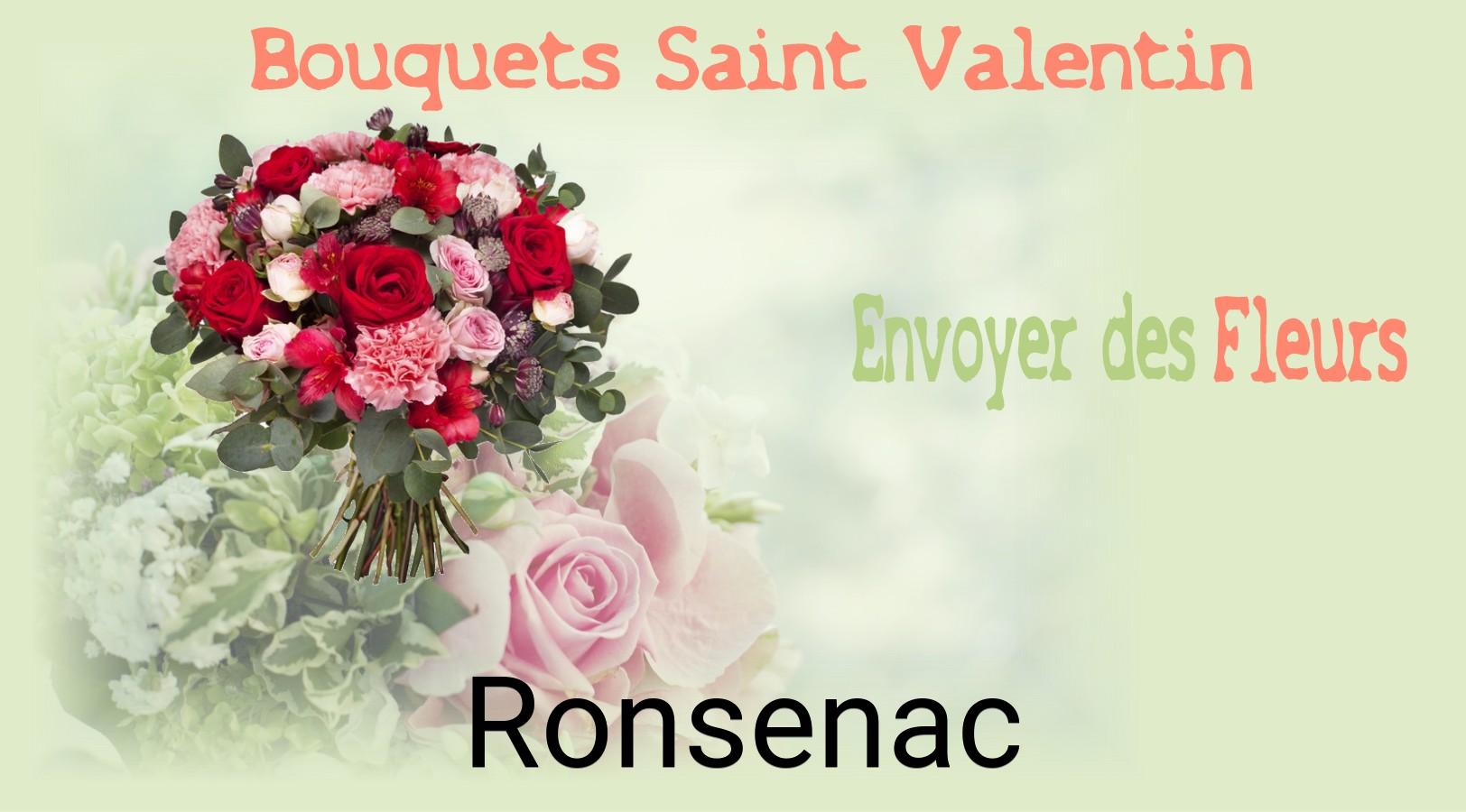 Roses de Saint-Valentin livrées à Ronsenac